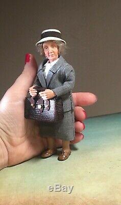 Miss Marple 112 OOAK miniature doll dollhouse ALMA Artistry