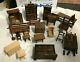 Mixed Miniature Doll House Furniture With Concord Cradle Wood Lot Dresser Armoire