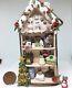 Mouse Christmas Doll House Ooak Miniature Handmade Collectable