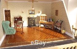 Mulberry Hall highly detailed real stone collectors dolls house stunning