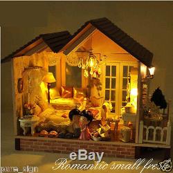 My Honeymoon Beach Villa Handcraft Miniature Project Wooden Dolls House