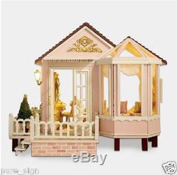 My Honeymoon Beach Villa Handcraft Miniature Project Wooden Dolls House