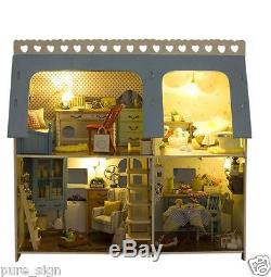 My Lucky House Wooden DIY Handcraft Miniature Project Dolls House