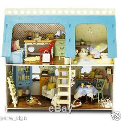 My Lucky House Wooden DIY Handcraft Miniature Project Dolls House