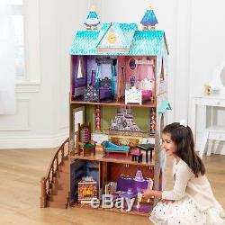 NEW Big Disney FROZEN ARENDELLE Princess Furnished Castle House Dollhouse PALACE