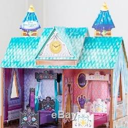 NEW Big Disney FROZEN ARENDELLE Princess Furnished Castle House Dollhouse PALACE