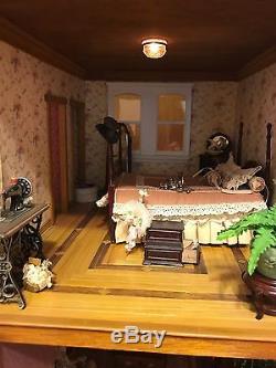 NEW LOWERED PRICE Custom built Victorian Dollhouse (empty or furnished options)