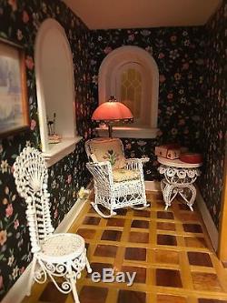 NEW LOWERED PRICE Custom built Victorian Dollhouse (empty or furnished options)