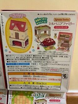 NEW Miniature Sylvanian Families House Complete set 5 gacha Capsule Toy Japan