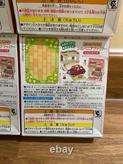 NEW Miniature Sylvanian Families House Complete set 5 gacha Capsule Toy Japan