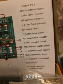 New 8 Chanel Multi JUNCTION Dolls House Remote Lighting Controller7