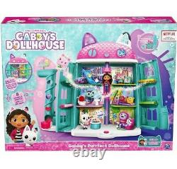 New Netflix GABBYS PURRFECT DOLLHOUSE Dreamworks Spin Master 15 Pieces Sound