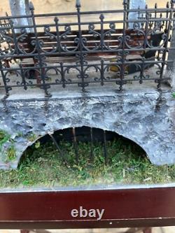 OOAK 1/12 Dolls House Miniature Gothic Crypt Mausoleum Ouija Supernatural Creepy