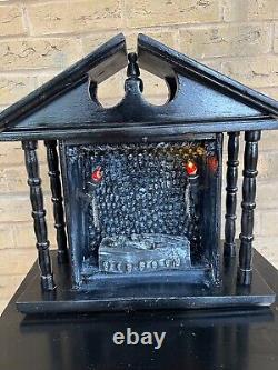 OOAK 1/12 Dolls House Miniature Gothic Crypt Mausoleum Skulls Supernatural