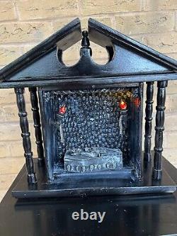 OOAK 1/12 Dolls House Miniature Gothic Crypt Mausoleum Skulls Supernatural