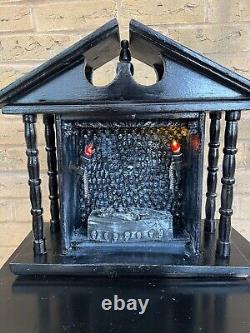 OOAK 1/12 Dolls House Miniature Gothic Crypt Mausoleum Skulls Supernatural