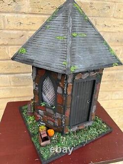 OOAK 1/12 Dolls House Miniature Hagrids Hut Home Harry Potter Inspired (opt2)