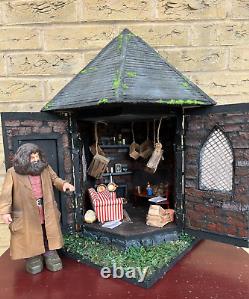 OOAK 1/12 Dolls House Miniature Hagrids Hut Home Harry Potter Inspired (opt2)