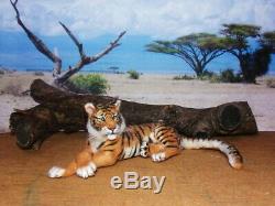 OOAK 112 Realistic TIGER handsculpted handmade dollhouse miniature wild cat