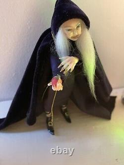 OOAK Doll House Doll Miniature Hag 1/12th Scale Realistic Handmade Gothic style