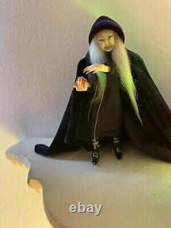 OOAK Doll House Doll Miniature Hag 1/12th Scale Realistic Handmade Gothic style