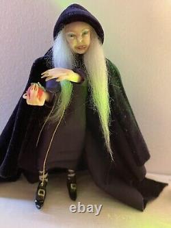 OOAK Doll House Doll Miniature Hag 1/12th Scale Realistic Handmade Gothic style