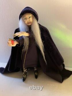 OOAK Doll House Doll Miniature Hag 1/12th Scale Realistic Handmade Gothic style