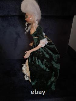 OOAK Dolls House Doll Miniature Queen Handmade 1/12th Scale Realistic Woman