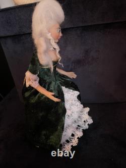 OOAK Dolls House Doll Miniature Queen Handmade 1/12th Scale Realistic Woman
