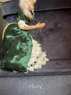 OOAK Dolls House Doll Miniature Queen Handmade 1/12th Scale Realistic Woman