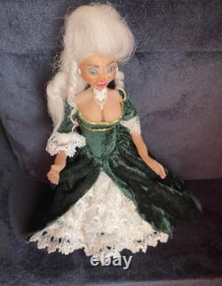 OOAK Dolls House Doll Miniature Queen Handmade 1/12th Scale Realistic Woman