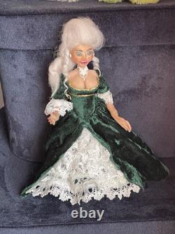 OOAK Dolls House Doll Miniature Queen Handmade 1/12th Scale Realistic Woman