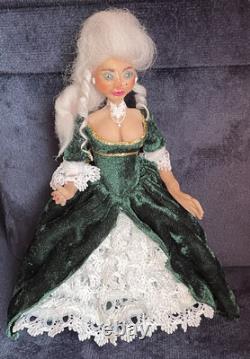 OOAK Dolls House Doll Miniature Queen Handmade 1/12th Scale Realistic Woman