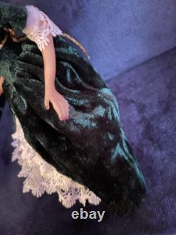 OOAK Dolls House Doll Miniature Queen Handmade 1/12th Scale Realistic Woman