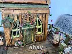 OOAK Dolls House Fairy Meadows Cabin Contents Included. Very Pretty