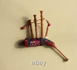 OOAK Dolls House Miniature Bagpipes 112 Handmade Rare ARTISAN By PigeonOak