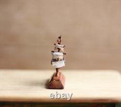 OOAK Dolls House Miniature The Mayflower Ship Handmade Rare 112 By PigeonOak