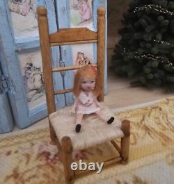 OOAK Miniature Dolls House Tiny Toy Doll Artist Handmade