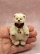 Ooak Miniature Teddy Bear Artist Crochet Handmade Jointed Toy Doll House