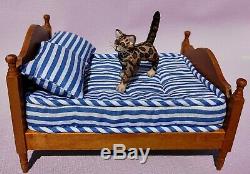 OOAK Realistic Miniature 112 bengal cat kitty dollhouse