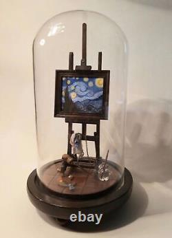 OOK Oil Hand Painted Miniature Doll House @ Henri Rousseau Snake Charmer 112