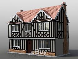 Oak House Dolls House 112 Scale Unpainted Dolls House Kit