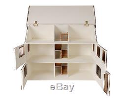 Oak House Dolls House 112 Scale Unpainted Dolls House Kit