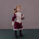 One Of A Kind Girl Doll Miniature 1/12 Dollshouse In Late Victorian Fashion