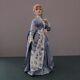 One Of A Kind Lady Doll 1/12 Miniature Dollshouse In Blue Victorian Fashion