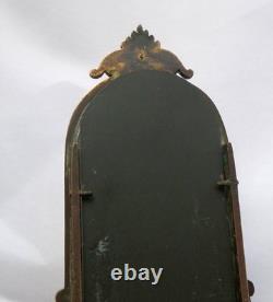 Ornate Antique Miniature Mirror Easel Stand Dolls House