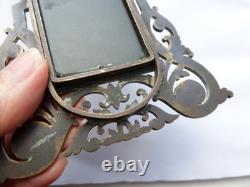 Ornate Antique Miniature Mirror Easel Stand Dolls House