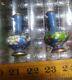 Outstanding Pair Of Cloisonne Miniature Doll House Antique Vases 2 1/2