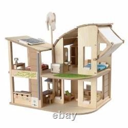 PLANTOYS Wooden Doll House Furniture DIY Dollhouse Pretend Play Kids Miniature