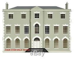 PRESTON MANOR DOLLS HOUSE WOODEN, 12th SCALE NEW FROM JULIE ANNS